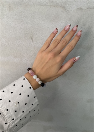 Multi mix armbånd Brun Pastel By ANTHON 